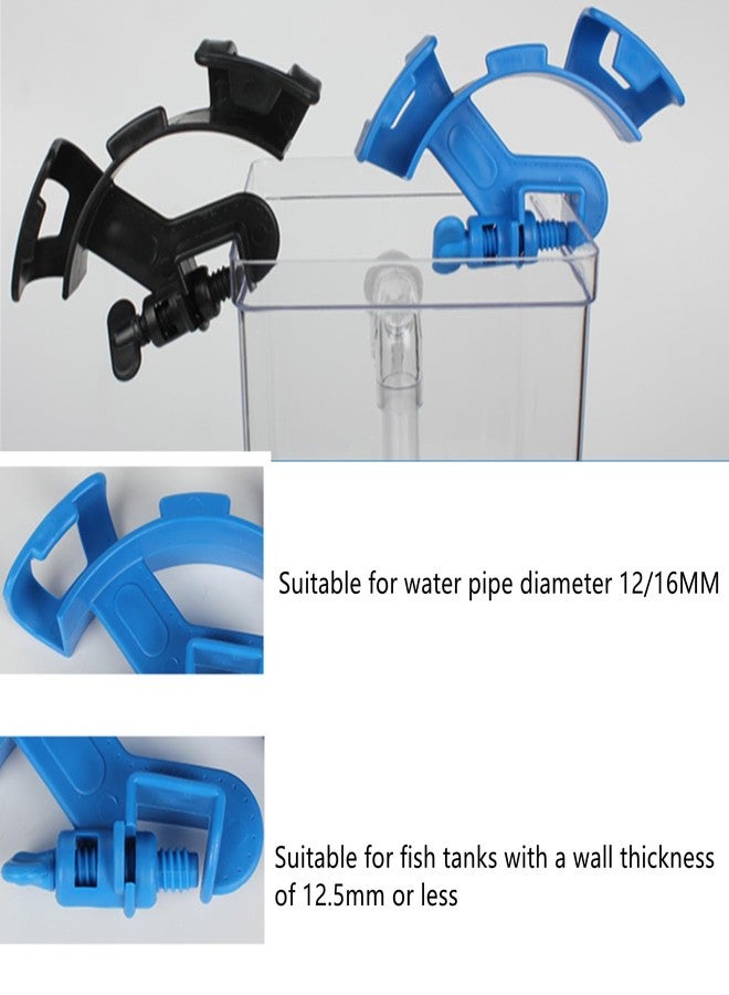Fuzdaycu Fish Tank Water Pipe Clamp, Adjustable Fish Tank Tubing Holders Pipe Fixing Bracket, Aquarium Hose Clip Water Changer Holder for Fish Tank Cleaning Water Changing - Image 4